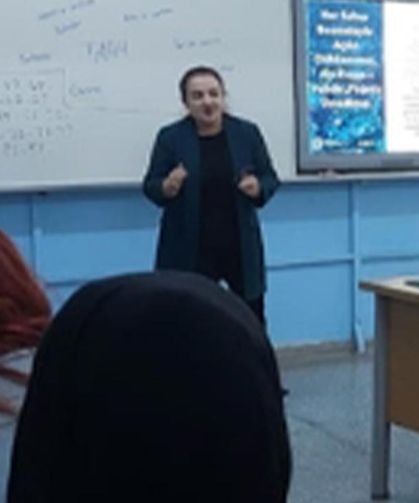 Prof. Dr. Sayime Durmaz, Türk Dünyası Kültür Konferansında Öğrencilerle Buluştu