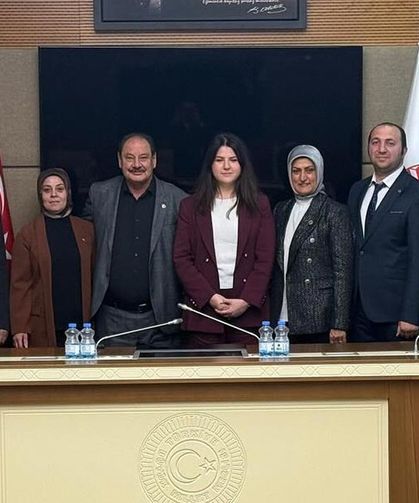 Çankırı Merkez Muhtarları TBMM’de Yılık’ı Ziyaret Etti