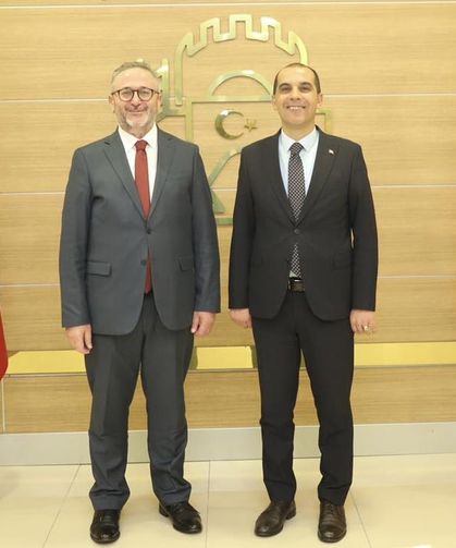 Türkiye Yazma Eserler Kurumu Başkanı Yılmaz'dan Vali Taşolar’a Ziyaret