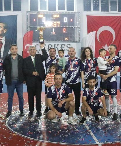 Çerkeş’te Cumhuriyet Coşkusu Sporla Taçlandı