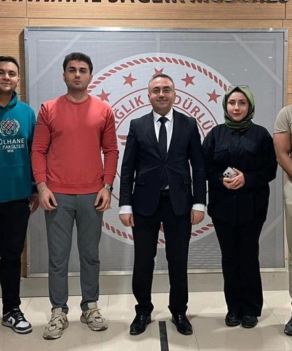 TUS’ta Başarılı Olan Hekimlerden İl Sağlık Müdürüne Ziyaret