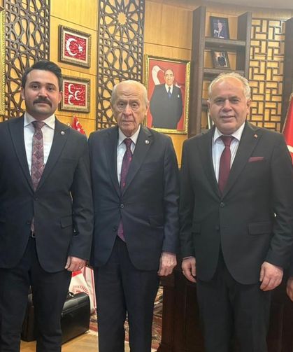 MHP Çankırı Teşkilatından Genel Başkan Devlet Bahçeli’ye Ziyaret