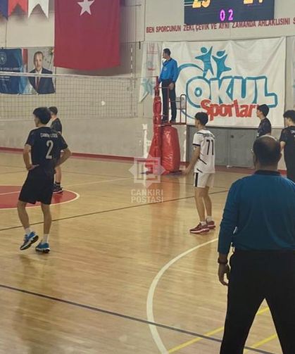 Çankırı’da Okul Sporları Voleybol İl Birinciliği Sona Erdi