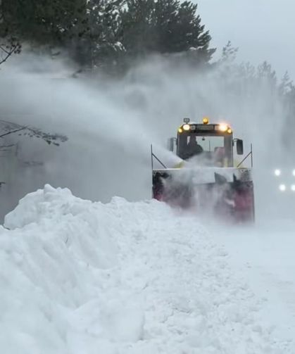 Çankırı İl Özel İdaresi’nden Aralıksız Karla Mücadele