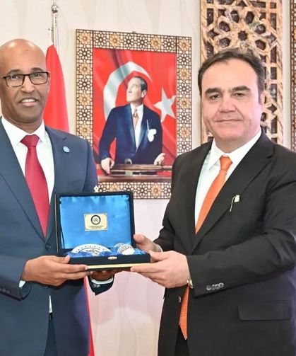Çankırı Karatekin Üniversitesi Somali Büyükelçisini Ağırladı