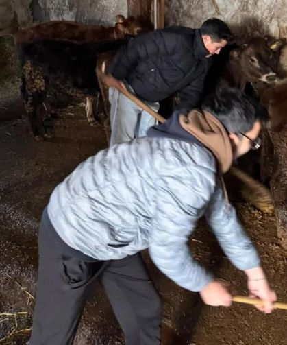 Çankırı'da Üniversiteli Gençler Köy Hayatını Deneyimledi