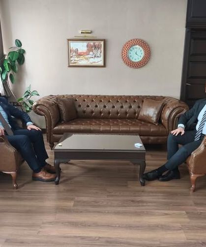 Genel Sekreter Yüksel Çelik’ten Orta Kaymakamlığı’na Ziyaret