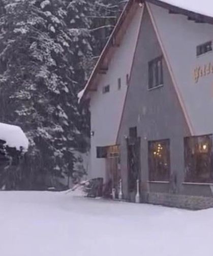 Ilgaz Dağı'nda kar yağışı etkili oldu