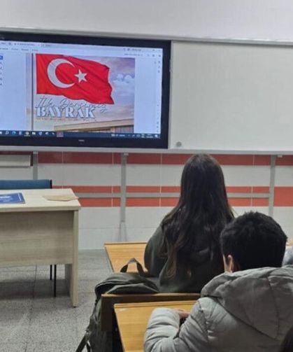 Çankırı Nevzat Ayaz SBL’de Bayrak Temalı İlk Ders Gerçekleştirildi