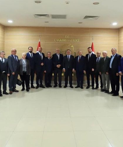 Çankırı Sivil Toplum Temsilcilerinden Vali Çakırtaş’a Ziyaret