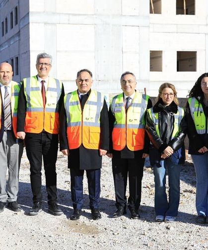 Çankırı Valisi Çakırtaş Yeni Hastane İnşaatında Son Durumu İnceledi