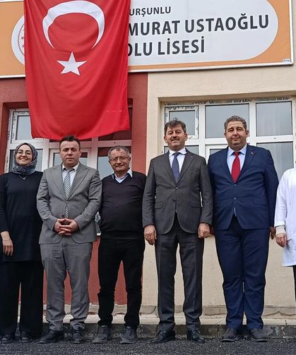 İl Millî Eğitim Müdürü Ayhan Işık’tan Kurşunlu’da Eğitim Turu