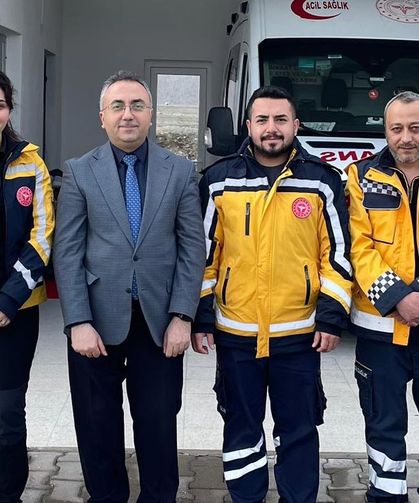İl Müdürü Bulut, Çankırı 7 No’lu Acil Sağlık Hizmetleri İstasyonunu Ziyaret Etti