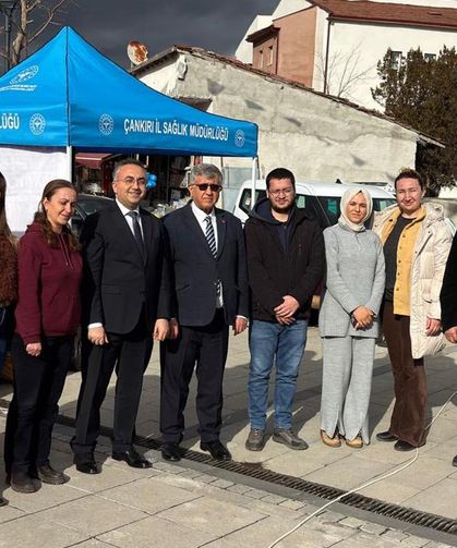 İl Sağlık Müdürü Bulut Çerkeş’te Sağlık Turu Gerçekleştirdi