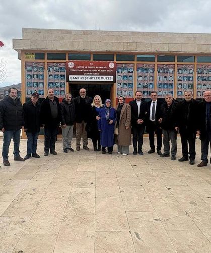 Çankırı’da İYİ Parti’den Şehit ve Gazi Derneklerine Anlamlı Ziyaret