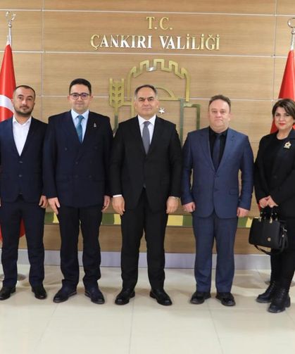 Zafer Partisi Çankırı İl Teşkilatından Valiliğe Ziyaret