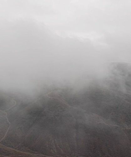 Çankırı'da sis etkili oldu