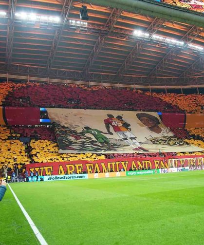 Victor Osimhen için özel koreografi