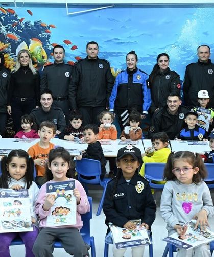 Çankırı’da Minik Öğrencilere Polislik Mesleği ve Güvenlik Kuralları Tanıtıldı