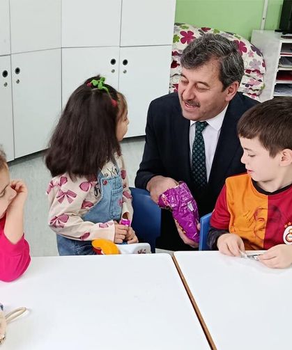 Çankırı İl Millî Eğitim Müdürü Ayhan Işık, Yarenler Anaokulu’nu Ziyaret Etti