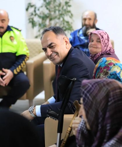 Çankırı Vali Çakırtaş, Huzurevindeki Büyüklerin Bayramını Kutladı