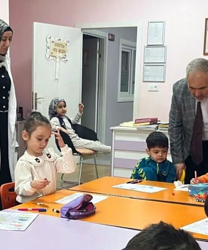 Çankırı İl Müftüsü Mehmet Şahin’den Miniklere Bayram Ziyareti