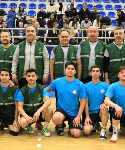 Çankırı’da Yeşilay Haftası'nda Voleybol Maçıyla Sağlıklı Yaşam Vurgusu