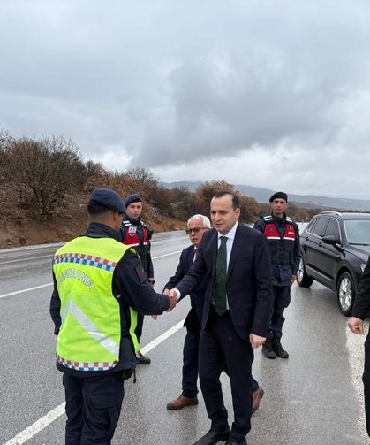Korgun’da Bayramda Görev Başındaki Personele Ziyaret