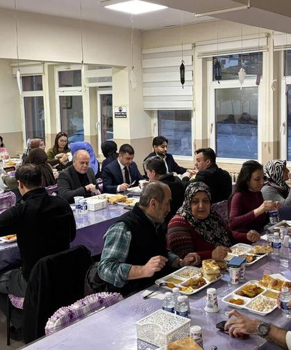 Kurşunlu’da Mesleki Teknik Anadolu Lisesi Pansiyonu’nda İftar Buluşması