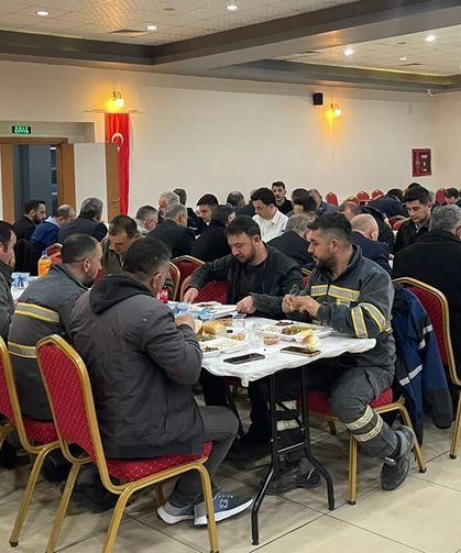 Kurşunlu’da muhtarlar ve daire amirleri iftarda buluştu