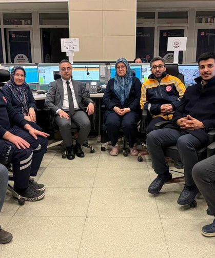 Müdür bulut'tan Çankırı 112 Acil Çağrı Merkezi Personeline Teşekkür Ziyareti
