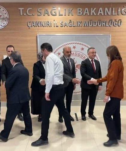 Çankırı İl Sağlık Müdürlüğü’nde Bayramlaşma Programı Düzenlendi