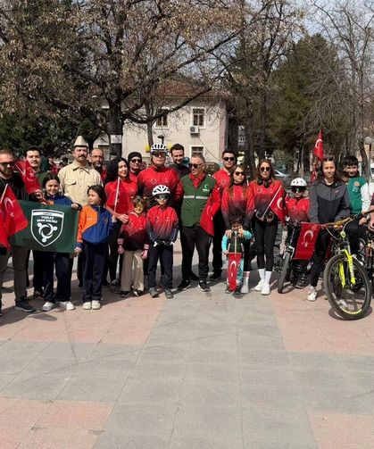 Çankırı’da Pedallar Çanakkale Şehitleri İçin Döndü