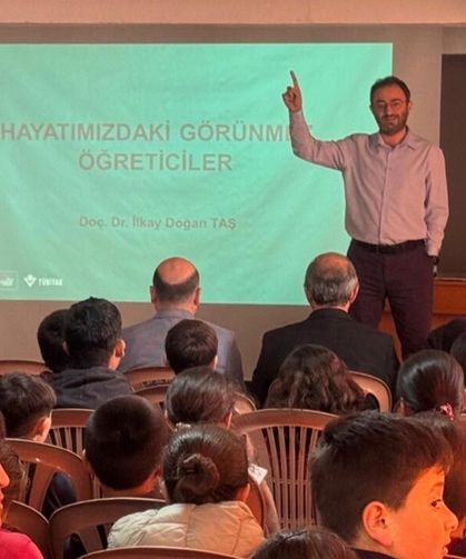 Çankırı Atatürk Ortaokulu’nda "TÜBİTAK Bilim Söyleşisi" Gerçekleştirildi