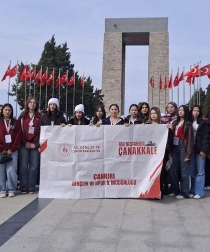 Çankırı’dan Çanakkale Ruhuna Yolculuk: Öğrenciler Tarihi Yerinde Gördü