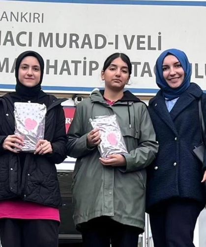 Çankırı’da “Tertemiz Yarınlar” Projesinin Birincisi Hacı Murad-ı Veli Ortaokulu Oldu