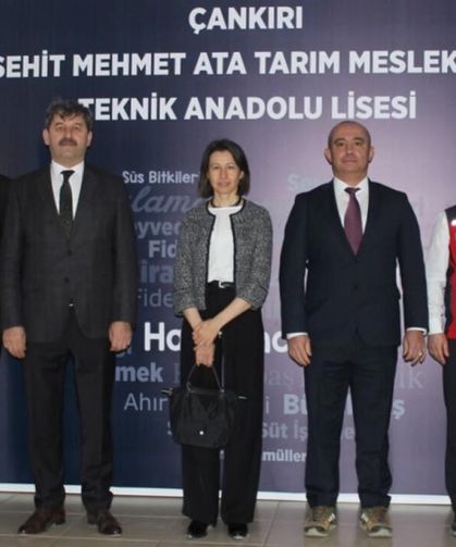 Üst Düzey Heyetten Şehit Mehmet Ata MTAL’e Ziyaret