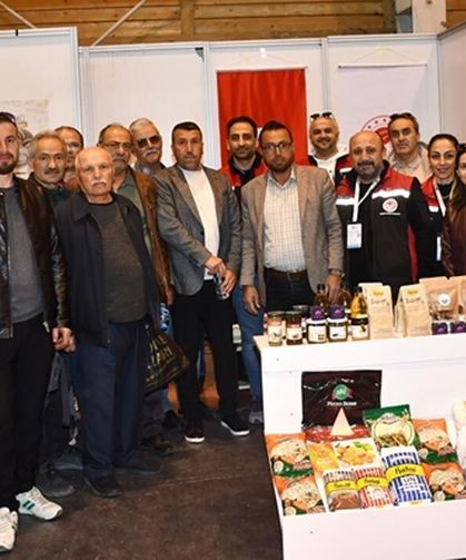 Çankırılı Çiftçiler Çorum Tarım ve Hayvancılık Fuarını Ziyaret Etti