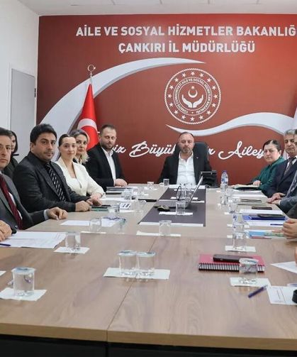 Çankırı’da Kuruluş Müdürleri Nisan Toplantısı Yapıldı