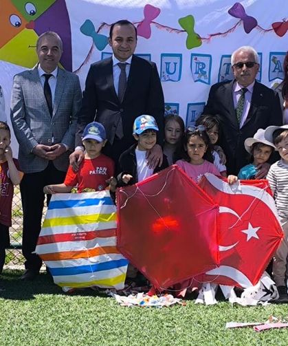 Korgun’da Çocuklar Gökyüzünü Uçurtmalarla Renklendirdi