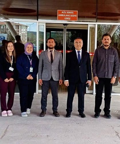 İl Sağlık Müdürü Bulut’tan Kurşunlu’daki Sağlık Tesislerine Ziyaret