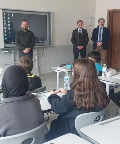 İl Milli Eğitim Müdürü Ayhan Işık Orta İlçesini Ziyaret Etti