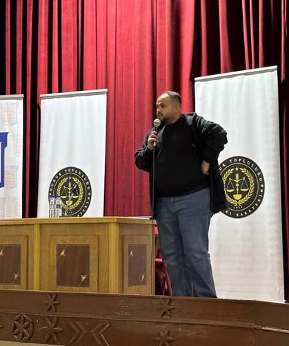 Fenomen Avukat Sercan Güder Çankırı'da öğrencilerle buluştu