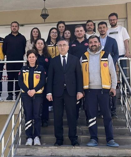 Çankırı’da Şiddete Uğrayan Sağlık Çalışanlarına Destek Ziyareti