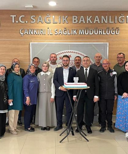 Çankırı İl Sağlık Müdürlüğü’nde 1 Mayıs Kutlaması Yapıldı