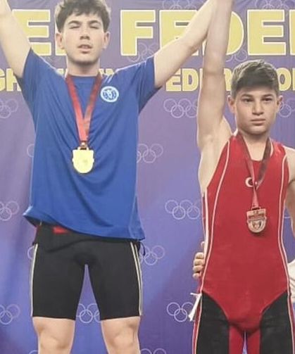 Çankırılı Halterci Serdar Caner Türkiye Üçüncüsü Oldu