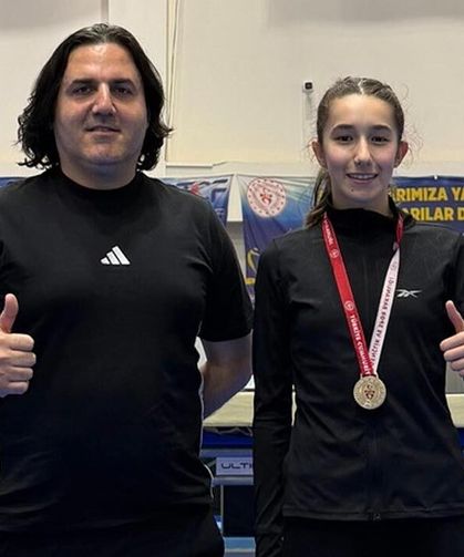 Çankırılı Sporcu Fatma Rana Gökçe Türkiye İkincisi Oldu
