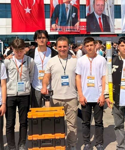 Çankırı MTAL Öğrencileri MEB Robot Yarışması’nda