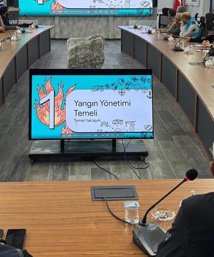 Çankırı AFAD’da Orman Yangınlarına Karşı Koordinasyon Eğitimi