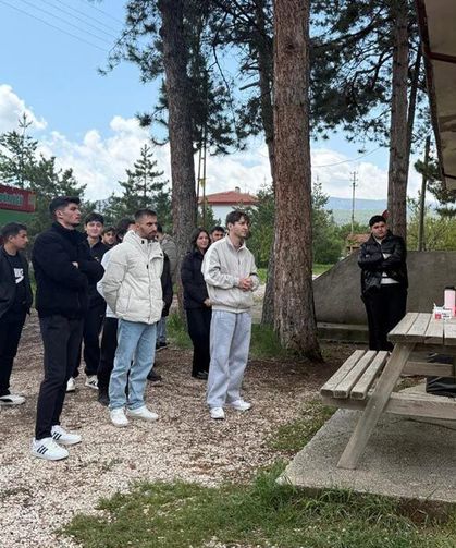 ÇAKÜ Öğrencilerinden Eldivan Orman İşletme Şefliği’ne Teknik Gezi